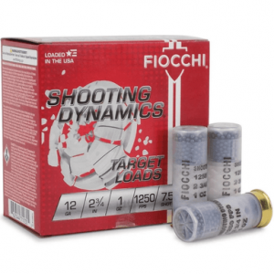 cchi 12SD1X75 Shooting Dynamics 12 Gauge 2.75 1 Oz 7.5 Shot 25 Per Box Ammo