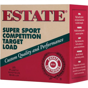 ate Super Sport 20 Gauge 2.75 7/8oz 7.5 Shot 25rd Box Ammo