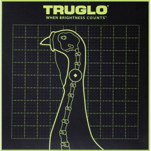 Truglo TG-12A6 Tru-See Self-Adhesive Paper Turkey Black/Green 6 Per Pkg