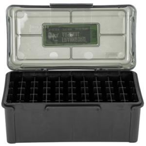 Franklin Armory Hinge-Top 50rd 280 Cal Ammo Box with Black High Density Polymer Finish - 1083790