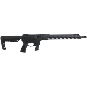 Live Free Armory LF9CH85001 Challenger 9mm Luger 17+1 16" Steel Threaded Barrel, 15" Free-Float M-LOK Handguards, Black Cerakote Aluminum Receiver, Black Polymer 6 Position Collapsible Battle Link Minimalist Stock