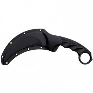 Cold Steel CS49KST Steel Tiger 4.75" Fixed Plain Stone Washed Japanese AUS-8A Knife
