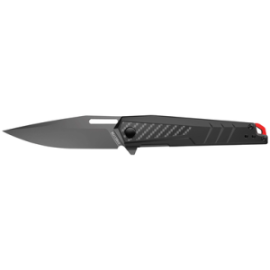 Real Avid AVRAV5 RAV--5 3.40" Folding Drop Point Plain Titanium 8Cr13MoV Knife