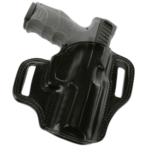Galco CM854B Combat Master OWB Black Leather Belt Slide Fits HK VP9 Right Hand