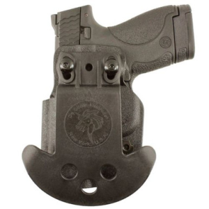 DeSantis Gunhide D94KA1RZ0 Cazzuto OWB Black Kydex Paddle Fits S&W M&P 9 Shield EZ Right Hand