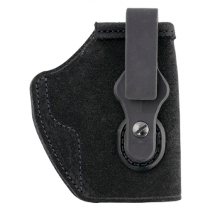 Galco TUC884B Tuck-N-Go 2.0 IWB Black Leather UniClip/Stealth Clip Fits Staccato P Ambidextrous
