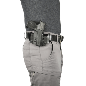 DeSantis Gunhide 195KA3WZ0 Veiled Partner OWB Black Kydex Belt Slide Fits Glock 19/19 G5/19X/23/32/45 Right Hand