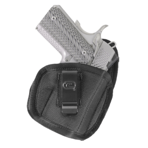 Crossfire Shooting Gear CRFTPSTSA1C3R The Tempest IWB Black Ballistic Nylon Belt Clip Fits Compact 3-3.50" Barrel Right Hand