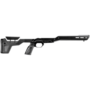 Mdt Sporting Goods Inc HNT26 Chassis System Black Carbon Fiber Fits Howa 1500 SA/ Weatherby Vanguard Compatible w/ AICS Mags Short Action ARCA - 107835BCF