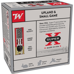 Winchester Ammo Super X High Velocity 12 Gauge 2.75" 5 Shot 25 Per Box/ 10 Case Ammo - X12HV5