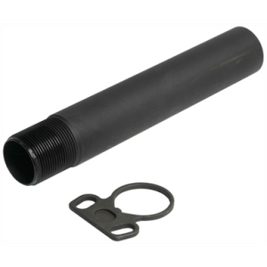 CMMG Pistol Tube Assembly - Black, Includes Ambidextrous Sling End Plate, Fits AR-Platform - 55CA67D