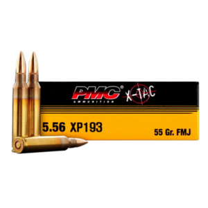 PMC X-Tac Battle Pack 5.56x45mm NATO 55 gr Full Metal Jacket Boat Tail Ammunition - 556XBP