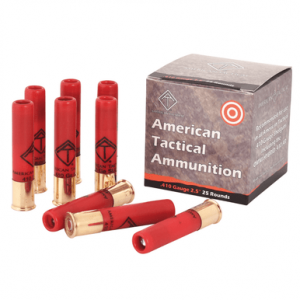  ATIAC410R Shotshell 410 Gauge 2.50 1/2 Oz Slug Shot 25 Per Box/10 Case Ammo