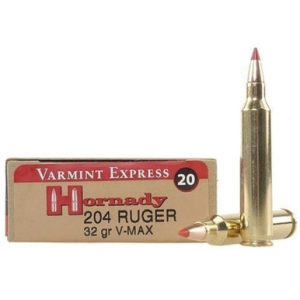 Hornady Superformance Varmint 204 Ruger 32 Grain V-Max 20rd Box
