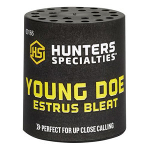 Hunters Specialties Young Doe Estrus Can Call Doe Sounds Attracts Deer Black - 00166