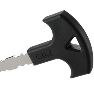 CRKT Williams Defense Key Matte Black 3Cr13 Steel - 9705 (Includes Phillips Screwdriver)