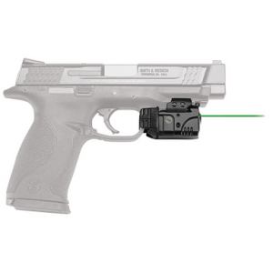 Crimson Trace CMR-204 Rail Master Pro - Universal Green Laser Sight & Tactical Light, Black, For Pistol/Rifle - 0142001