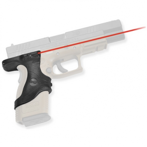 Crimson Trace LG-446 Lasergrips - Black, Red Laser, Fits Springfield Armory XD9/XD40 - 0120701