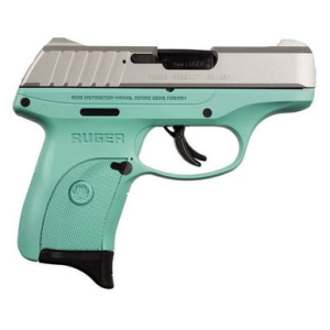 Ruger EC9 Semi-Auto Pistol 7Rds 3.12-inch 9mm Turquoise