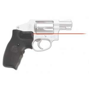 Crimson Trace LG-305 Lasergrips - Red Laser, Fits Smith & Wesson J-Frame Round Butt - 011150