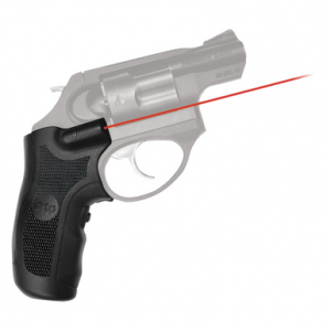 Crimson Trace LG-415 Lasergrips - Black, Red Laser, Fits Ruger LCR - 0143301