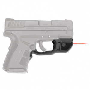 Crimson Trace LG-496 Laserguard - Black, Red Laser, Fits Springfield Armory XD MOD.2 - 0163201