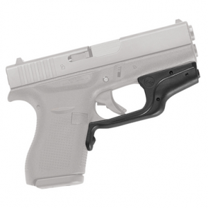 Crimson Trace LG-443 Laserguard - Black, Red Laser, Fits Glock 42/43/43X/48 - 0143801