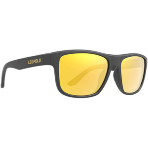 Leupold Performance Wear Katmai Orange Mirror Lens Polycarbonate Matte Black Frame - 179631