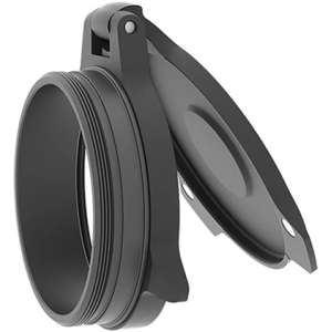 Leupold Alumina Scope Cover Matte Black Aluminum 32-33mm Obj. Screw On - 59035