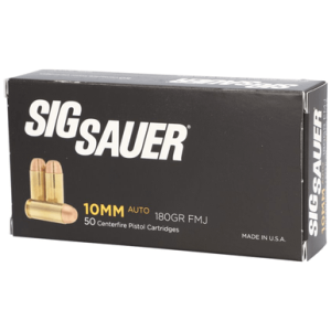 Sig Sauer Sig Sauer Elite Ball 10mm Auto 180 gr Full Metal Jacket - E10MB150 - $39.99 at DEGuns