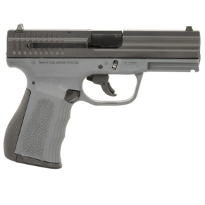 FMK 9C1 G2 9mm Luger Pistol CA/MA Compliant with 3.87" Barrel, Sniper Gray Polymer Frame, Serrated Carbon Steel Slide - G9C1G2PSSCM