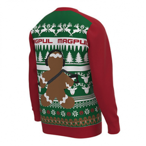 Magpul Ugly Christmas GingARbread Man Multi-Color, Cotton/Acrylic, Long Sleeve, 3XL - MAG11989753X