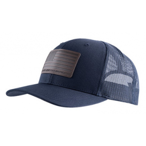 Magpul Standard Trucker Hat Navy Adjustable Snapback OSFA Structured Leather Patch - MAG1212410