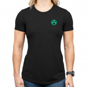 Magpul Groovy Women's Black Cotton/Polyester Short Sleeve 3XL - MAG13400013X