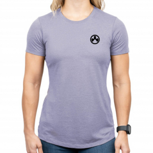 Magpul Groovy Women's Orchid Heather Cotton/Polyester Short Sleeve 3XL - MAG13405303X