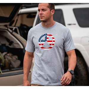 Magpul Independence Icon Athletic Gray Heather Cotton/Polyester Short Sleeve 3XL - MAG12810303X