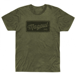 Magpul Rover Block CVC OD Green Heather Cotton/Polyester Short Sleeve Small - MAG1116317S