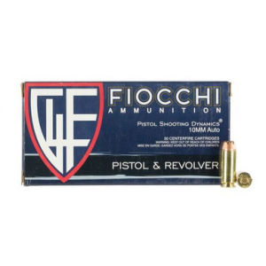 cchi 10APHP Shooting Dynamics 10mm Auto 180 Gr Jacketed Hollow Point (JHP) 50 Bx/ 10 Cs Ammo