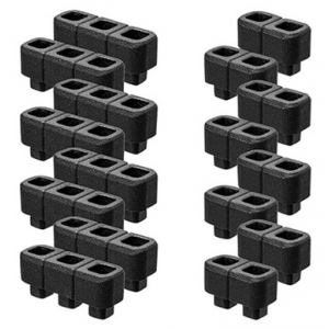 Magpul DAKA Grid Organizer Black Polypropylene for Pelican 730 Vault Tactical Rifle Case - MAG1301BLK