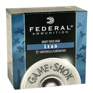 eral H2028 Game-Shok Upland 20 Gauge 2.75 1 Oz 8 Shot 25 Bx/ 10 Cs Ammo