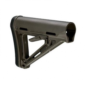 Magpul MOE Carbine Stock OD Green Synthetic for AR-15, M16, M4 with Mil-Spec Tube (Tube Not Included) - MAG400ODG