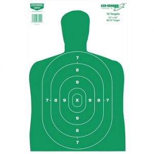 Birchwood Casey EZE-Scorer BC-27 Silhouette Target - 37010