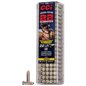  50100CC Stangers 22 LR 32 Gr Copper Plated Hollow Point 100 Per Box/ 50 Case Ammo