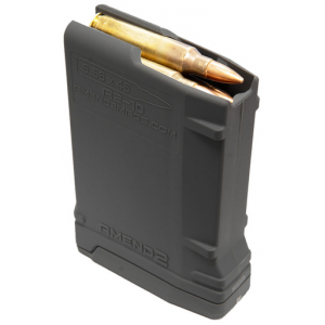 MOD-2 10rd 223 Rem/5.56x45mm NATO Compatible w/ AR-15/M16/M4 Black Polymer Amend2 - 556MOD2BLK10