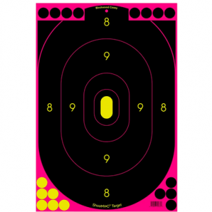Birchwood Casey Shoot-N-C Reactive Target Oval - 34635