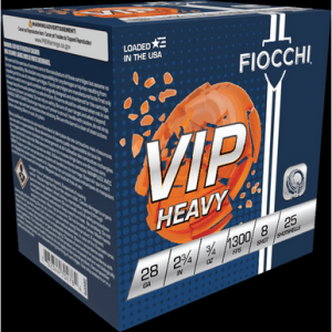 cchi 28VIPH8 Exacta Target VIP Heavy 28 Gauge 2.75 3/4oz 8Shot 25 Per Box Ammo