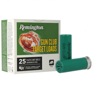 ington Ammunition 20081 Gun Club 12 Gauge 2.75 1 Oz 8 Shot 25 Bx/ 10 Cs Ammo