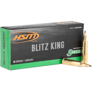  2225020N Varmint 22-250 Rem 55 Gr Sierra BlitzKing 20 Per Box Ammo