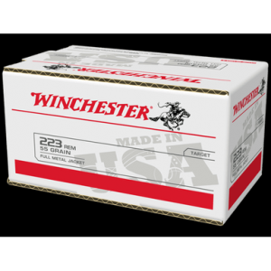 Winchester Ammo USA 223 Rem 55 gr Full Metal Jacket - W223200