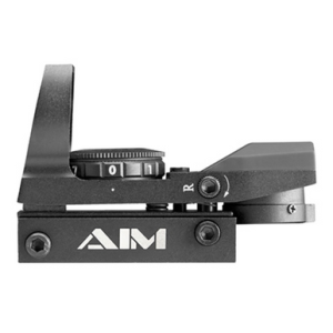 Aim Sports Classic Edition Reflex Sight 1x34mm, Red Illuminated Multi Reticle - RT401